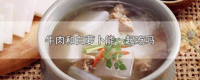 ​牛肉能和白萝卜一起吃吗? 白萝卜能与牛肉一起吃吗