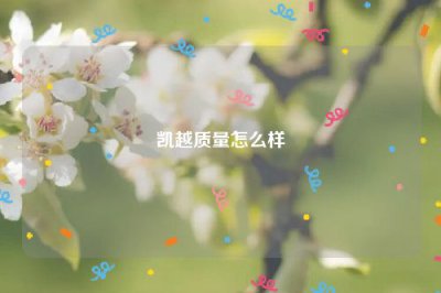 ​凯越质量怎么样